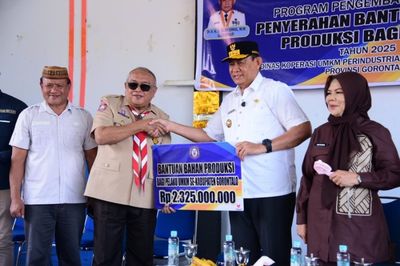 Pemerintah Kucurkan Rp2,3 Miliar Bantu 2.000 Lebih UMKM di Kabupaten Gorontalo