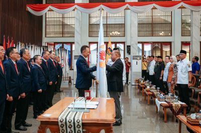 Pengurus KONI Lampung 2025-2029 Dilantik, Ini Pesan Gubernur Lampung