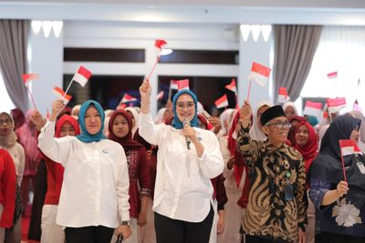 PKK Babel Gelar Pelatihan dan Aneka Lomba Peringatan Hari Anak, Noni Hidayat Puji Kreatifitas Peserta