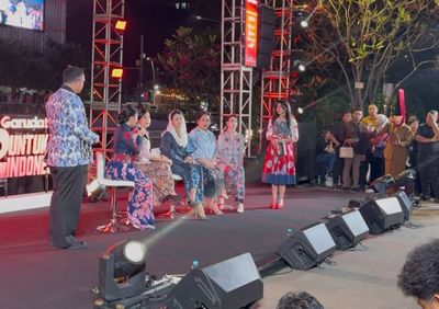 Para Wamen Baca Puisi di Perayaan HUT ke-2 Garuda TV