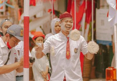 Kemeriahan Perayaan HUT Ke-80 RI Jadi Momen Lestarikan Budaya dan Permainan Unik