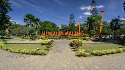Revitalisasi Alun-Alun Merdeka Malang Ditarget Selesai Sebelum Desember