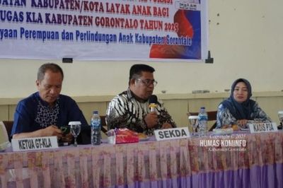Pemerintah Target Status Layak Anak Kabupaten Gorontalo Naik Kelas Tahun Depan
