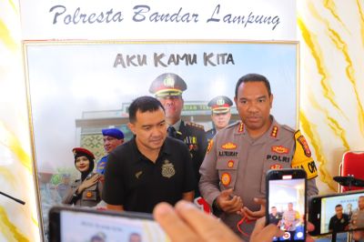 Ratusan Polisi Diterjunkan Amankan Laga Bhayangkara Presisi Lampung FC vs PSM Makassar