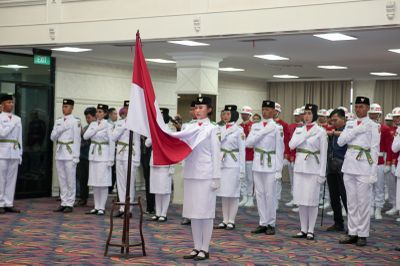 Anggota Paskibraka Lampung Dikukuhkan, Siap Bertugas dalam Upacara HUT ke-80 RI