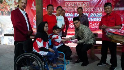 Wabup Gunungkidul Lepas Kontingen 58 Atlet PEPARDA IV DIY 2025, Targetkan 15 Emas