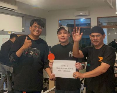 Rayakan HUT Ke-80 Indonesia, Indozone Gelar Lomba Tenis Meja: Merdeka Tanpa Drama!