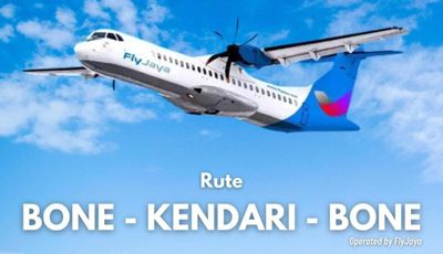 Rute Baru Kendari–Bone Segera Dibuka September 2025, Fly Jaya Jadi Penghubung Dua Provinsi