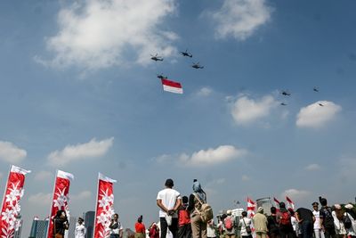 Bangun Jam 3 Pagi, Pelaku UMKM Siapkan Ribuan Porsi Makanan Gratis demi Pesta Rakyat HUT ke-80 RI di Monas