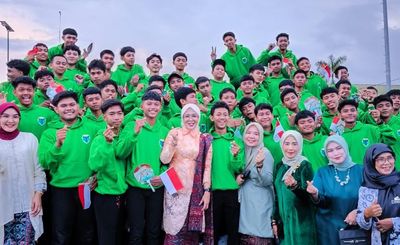 Penampilan 1000 Peserta Serenade Tarik Antusias Masyarakat di Batanghari