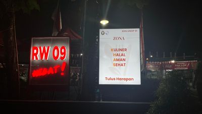 Pujasera Tulus Harapan Kini Punya Zona Kuliner Halal, Aman, dan Sehat