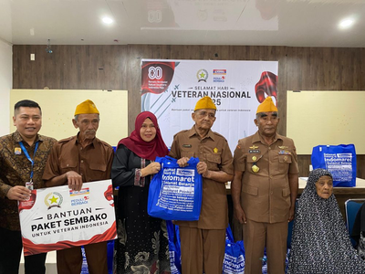 Hari Veteran 2025: Indomaret Salurkan Bantuan untuk 100 Veteran Banda Aceh