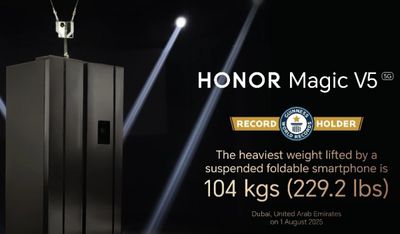 HONOR Magic V5 Pecahkan Rekor Dunia sebagai Foldable Paling Tangguh