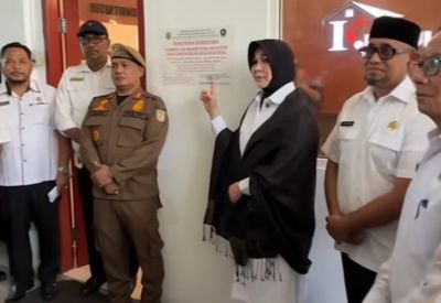 Kegiatan Ilegal, Hotel di Lambaro Skep Akhirnya Disegel Satpol PP-WH