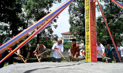 Jembatan Wihara Mahakaruna Dibangun, Jadi Ikon Kerukunan Umat di Sumut