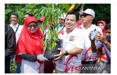 Ketua DPRD Bogor Apresiasi Penanaman Pohon