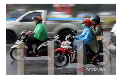 Prakiraan Cuaca Kamis: Hujan Ringan Dominasi Wilayah Indonesia