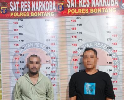 Gagal Edarkan Sabu, Dua Pria di Bontang Ditangkap Polisi