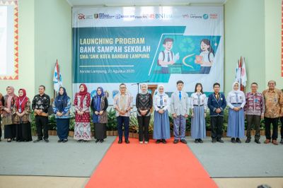 Lampung Luncurkan Program Bank Sampah Sekolah, Siswa Diharapkan Jadi Agen Perubahan
