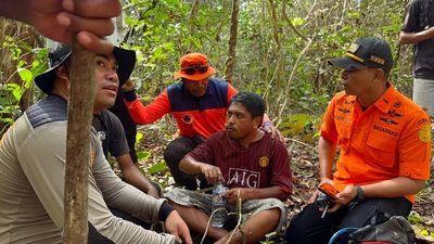 Hilang Sehari di Hutan Molagina, La Ode Rusli Ditemukan Selamat oleh Tim SAR