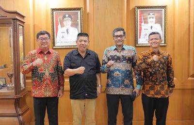 Terima Kunjungan Ombudsman RI, Gubernur Hidayat Sebut Pemerintah di Babel Solid