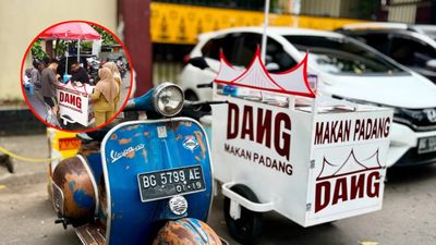 Tak Cuma Kopi, Di Palembang Kini Juga Ada Nasi Padang Keliling! Siapa Pencetus Idenya?