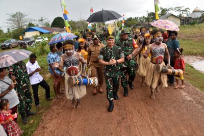 Kasdam XVII Cenderawasih Secara Resmi Tutup TMMD Ke-125 di Merauke