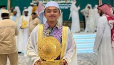 Dari Rokan Hulu ke Arab Saudi, Hafiz Muda Indonesia Juara II MHQ Internasional