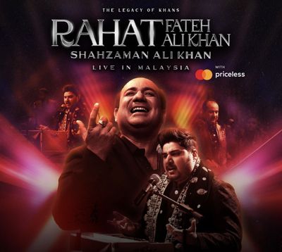 Harga Tiket Konser Rahat Fateh Ali Khan, Penyanyi Sufi Terkenal di Seluruh Jagat