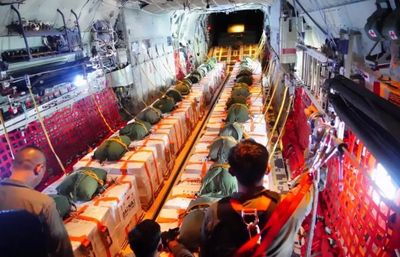 Hari Kelima Airdrop Satgas Garuda Merah Putih II: Bantuan ke Gaza Tembus Lebih 61 Ton