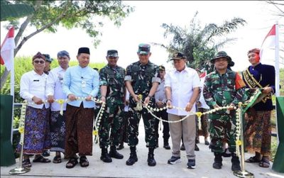 Program TMMD Reguler ke-125 Tingkatkan Akses Jalan Desa Kandangmas