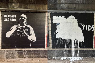 Usai Hijrah ke Arsenal, Mural Eberechi Eze di Stadion Emirates Dirusak Suporter Tottenham Hotspur