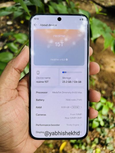 Bocoran Realme 15T! Kamera Selfie 50MP, Layar AMOLED Cerah, Harga Bakal Murah?