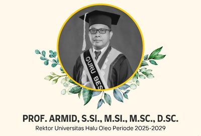 Baru 23 Hari Pimpin UHO, Prof. Armid Tutup Usia