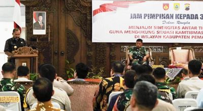 Sinergitas Tiga Pilar Jadi Kunci Wujudkan Pelayanan dan Kamtibmas di Pemalang