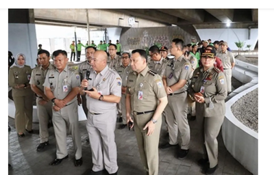 Pemprov DKI Optimalkan Lahan Kolong Tol Jadi Ruang Publik Ramah Warga