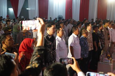 Sekda Subang Hadiri Akad Massal 1.080 Debitur FLPP Bank BJB di Sumedang