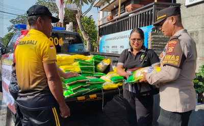 Polsek Dentim Konsisten Gelar Gerakan Pangan Murah, 1 Ton Beras SPHP Kembali Disalurkan