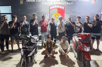 Main ke Kota Gorontalo Pakai Motor Curian, Pemuda Asal Pulubala Kabupaten Gorontalo Diciduk Polisi