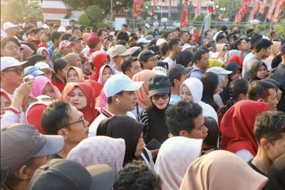 Target 10 Ribu, Peserta Jalan Sehat HUT Jateng di Jepara Tembus 20 Ribu Orang