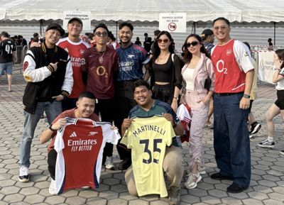 Onadio Leonardo Nonton Live Latihan Arsenal di Singapura: Momen Luar Biasa