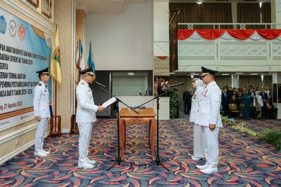 Nanda Indira-Antonius Muhammad Ali Resmi Dilantik Jadi Bupati dan Wabup Pesawaran