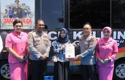 Polresta Bandar Lampung Hadirkan Layanan SKCK Keliling
