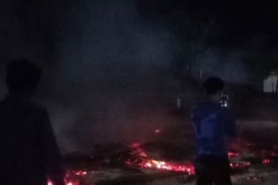 Diduga Akibat Obat Nyamuk, Satu Rumah di Tebing Tinggi Ludes Terbakar
