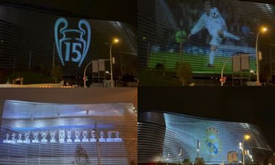 Elegan dan Mewah, Real Madrid Tes Pencahayaan Eksterior Santiago Bernabeu yang Bikin Makin Ikonik!