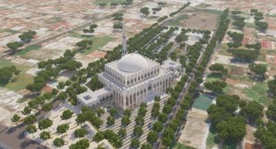 Masjid Megah Bernama Masjid Raya Al-Bakrie di Lampung Diresmikan 12 September Mendatang