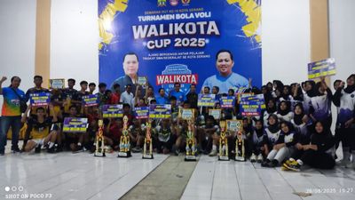 Turnamen Voli Walikota Cup Sukses Cetak Atlet Muda, Ini Daftar Juara-juaranya