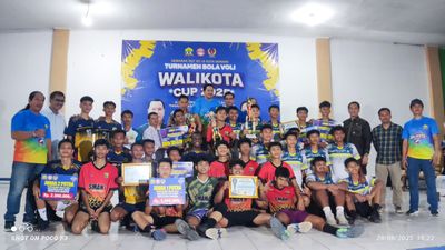 PBVSI Kota Serang Telah Menyeleksi Peserta Walikota Cup Untuk Atlet POPDA Kota Serang