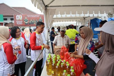 Kejati Lampung Gelar Pasar Murah hingga Pekan Olahraga Meriahkan Hari Lahir Kejaksaan