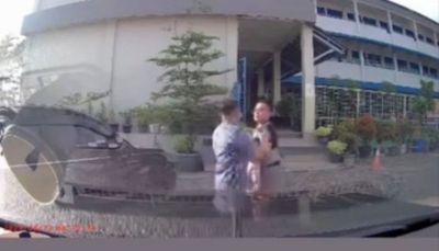 Polresta Pekanbaru Dalami Kasus Pemobil Aniaya Pria Gendong Bayi di Sekolah As-Shofa